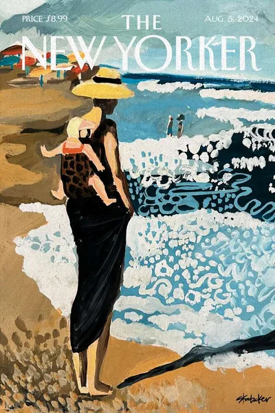 Постер с обложкой The New Yorker 05.08.2024