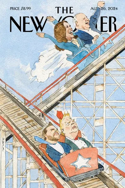 Постер с обложкой The New Yorker 26.08.2024