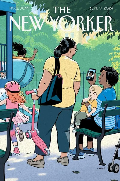 Постер с обложкой The New Yorker 09.09.2024