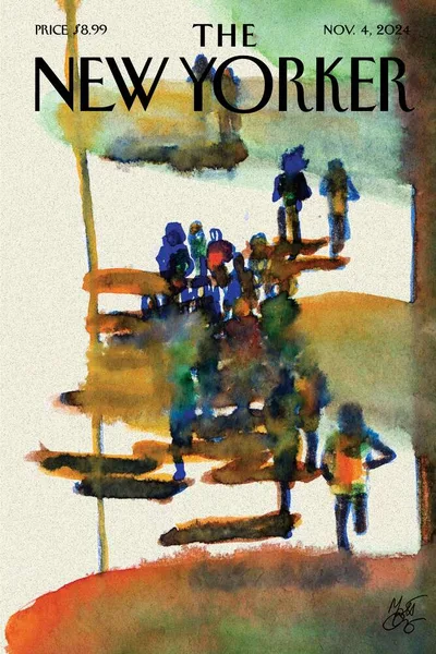 Постер с обложкой The New Yorker 04.11.2024