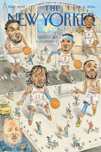 Постер с обложкой The New Yorker 09.12.2024