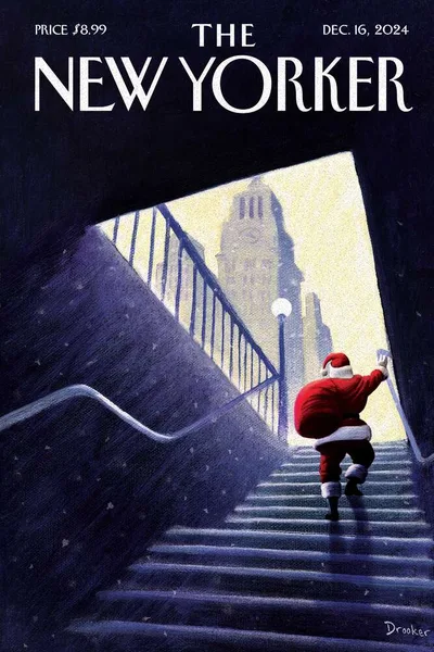 Постер с обложкой The New Yorker 16.12.2024