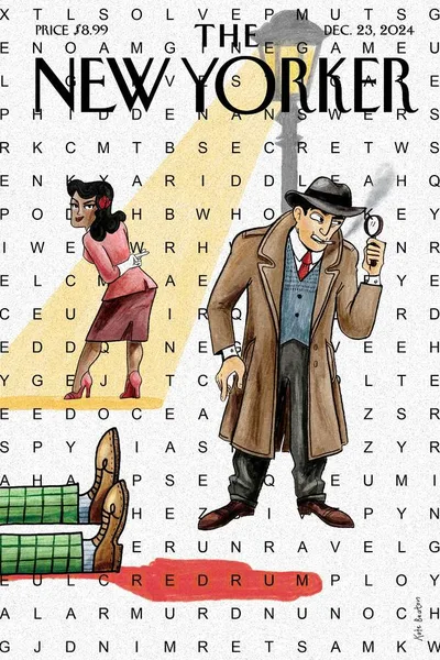 Постер с обложкой The New Yorker 23.12.2024