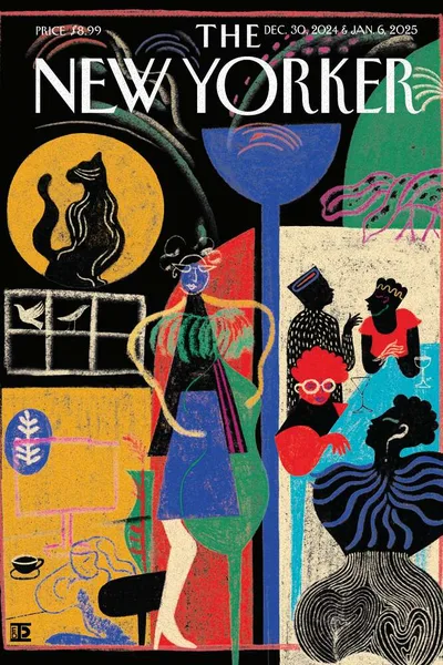 Постер с обложкой The New Yorker 30.12.2024