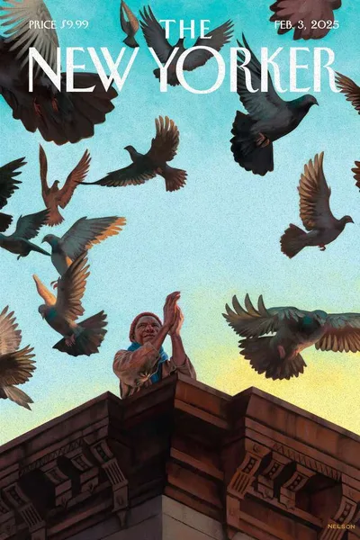 Постер с обложкой The New Yorker 03.02.2025