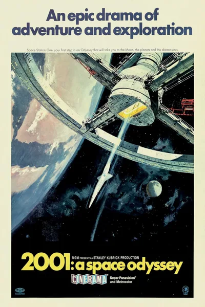 Постер 2001 год: Космическая одиссея