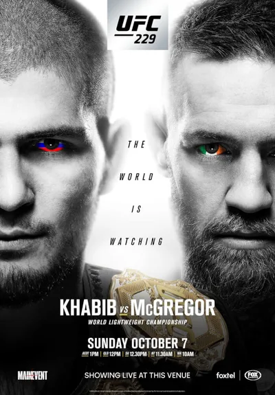 Постер UFC 229: Хабиб и Конор