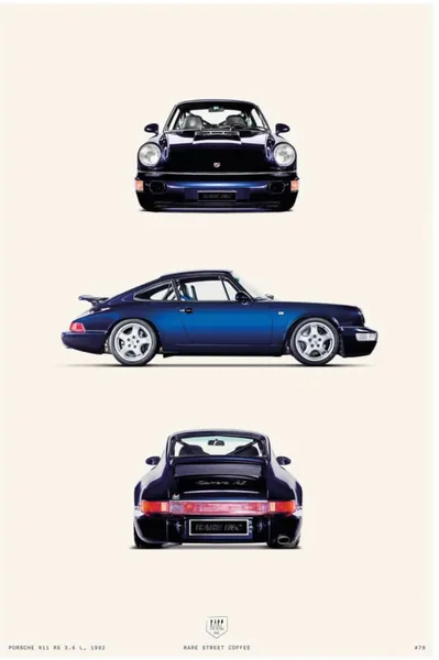 Постер Porsche 911 RS