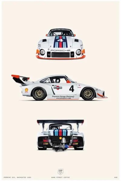 Постер Porsche 935