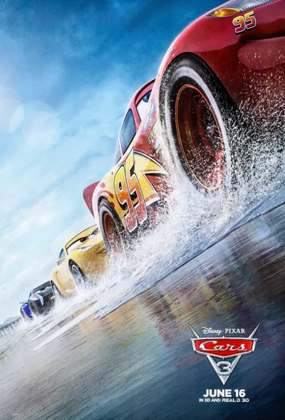 Постер Тачки 3