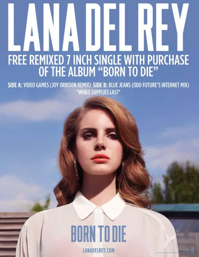 Постер Lana Del Rey: Born To Die ‍