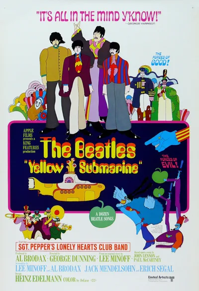 Постер The Beatles: Yellow Submarine