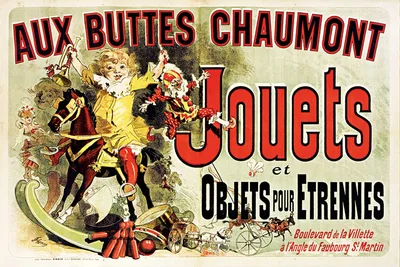 Постер Aux Buttes Chaumont Jouets