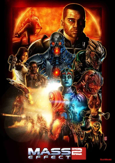 Постер Mass Effect 2