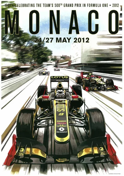 Постер F1 Monaco Grand Prix