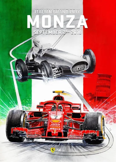 Постер F1 Italian Grand Prix Monza