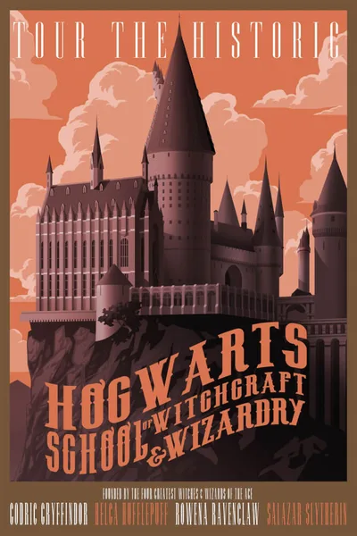 Постер Гарри Поттер (Hogwarts School)