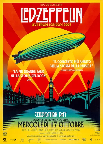 Постер Led Zeppelin: Celebration Day