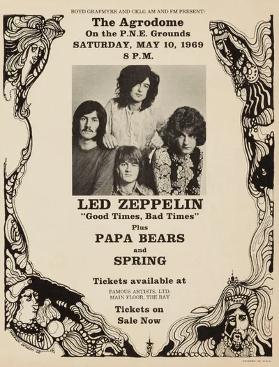 Постер Led Zeppelin