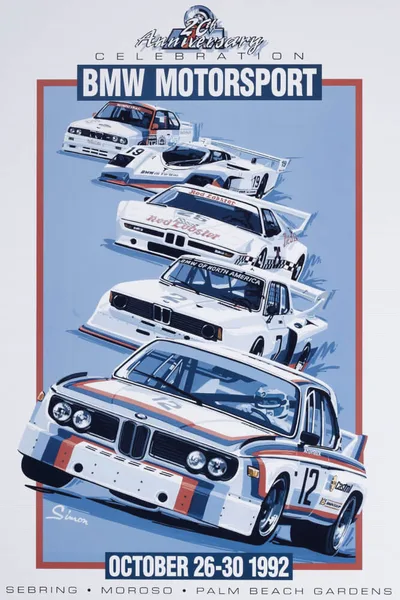Постер BMW Motosport 1992