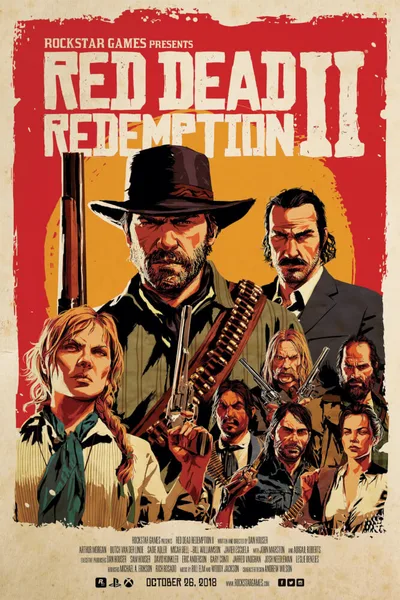 Постер Red Dead Redemption 2