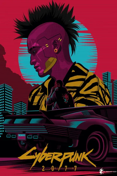 Постер Cyberpunk 2077