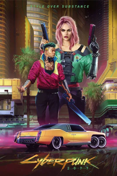Постер Cyberpunk 2077