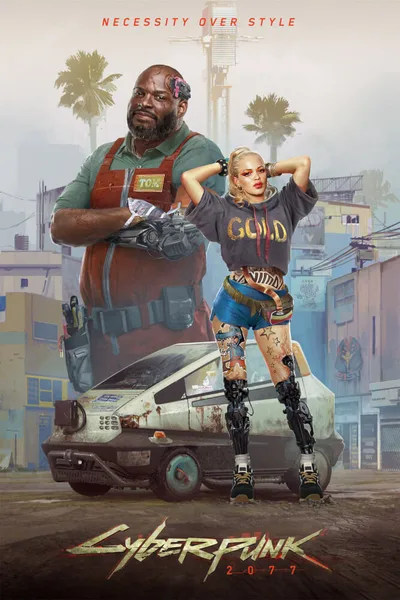 Постер Cyberpunk 2077
