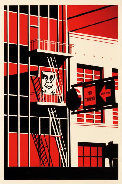 Постер Shepard Fairey – SF Fire Escape