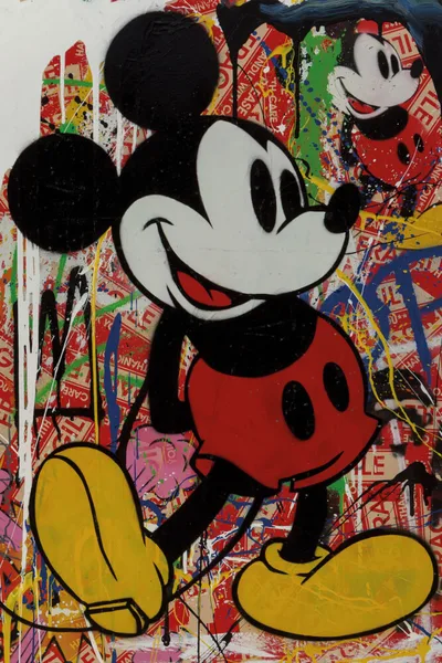 Постер Mickey Mouse by Mr. Brainwash