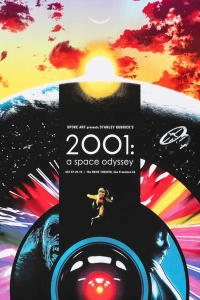 Постер 2001 год: Космическая одиссея