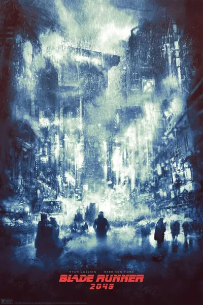 Постер Бегущий по лезвию 2049